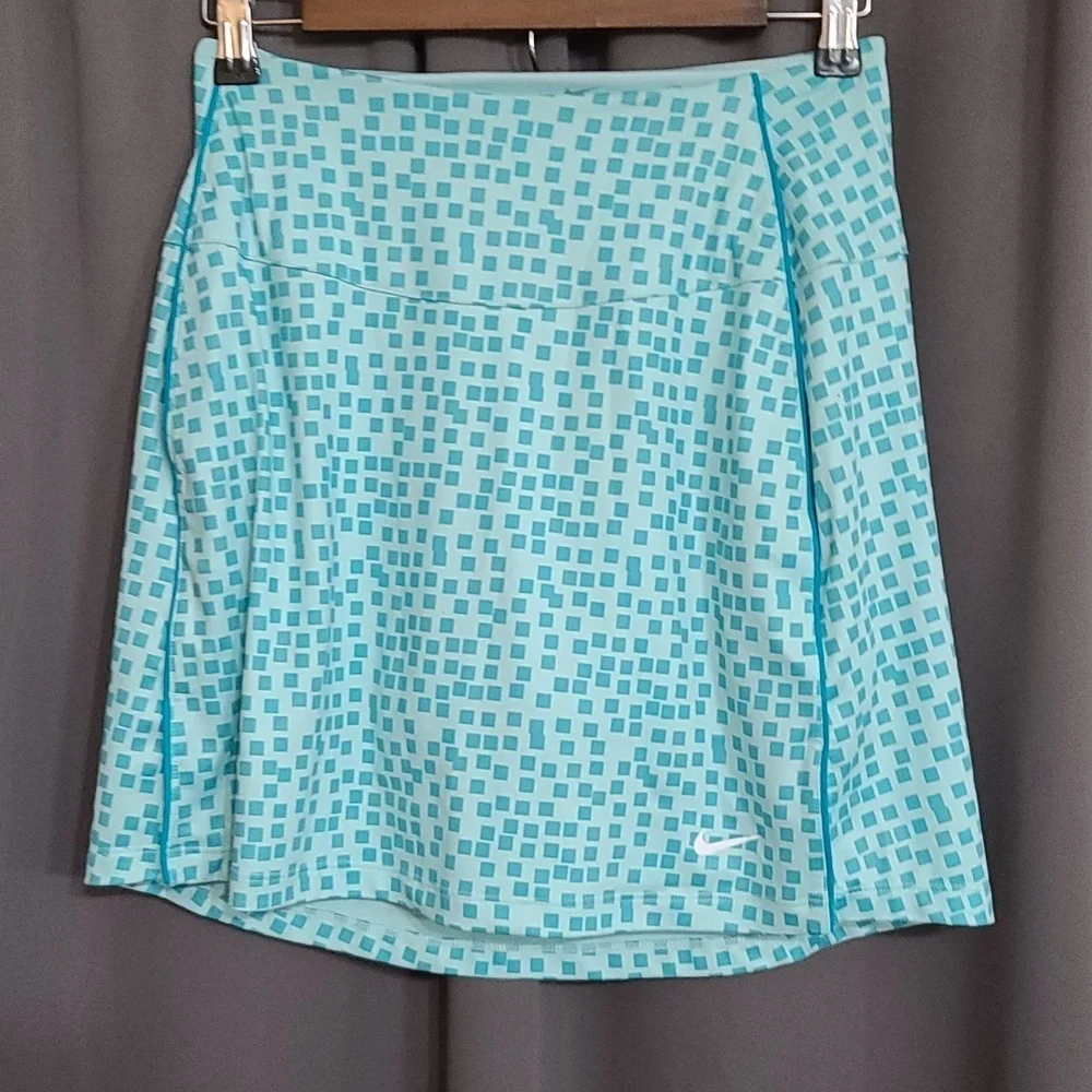 Nike‎ Dri-Fit Womens Athletic Skort Pockets Aqua Sz XS EUC